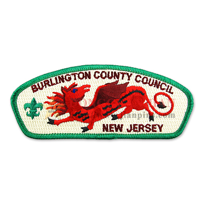 New Jersey Embroidered Patches